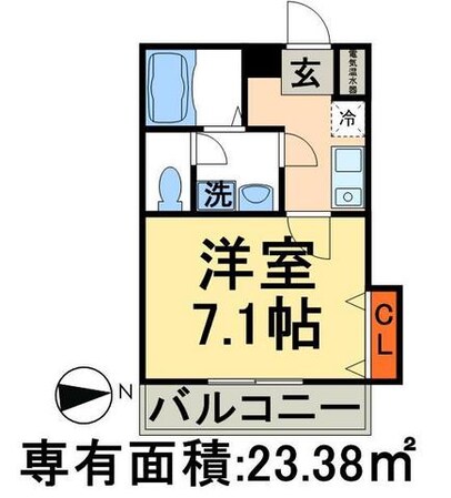 ボナールの物件間取画像